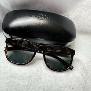 NEW Coach Mens Sunglasses Dark Tortoise HC8283U L119 512071